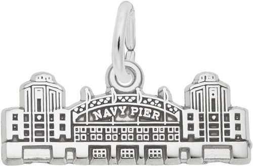 Image of Navy Pier Charm (Choose Metal) by Rembrandt