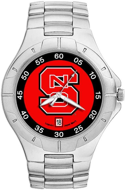 Image of North Carolina State S Pro II Mens Bracelet Watch by LogoArt