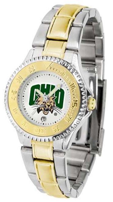 Image of Ohio University Bobcats Competitor Ladies Two Tone Watch