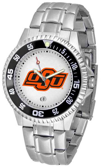 Image of Oklahoma State Cowboys Competitor Steel Mens Watch