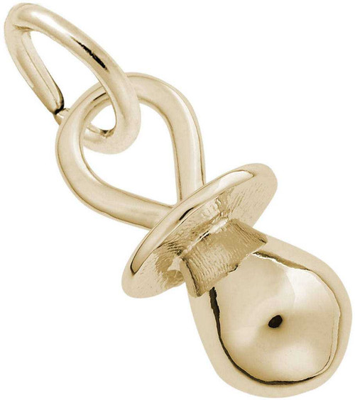 Image of Pacifier Charm (Choose Metal) by Rembrandt