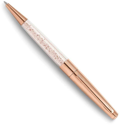 Image of Pink Clear Crystal Filled Ballpoint Pen (Gifts)