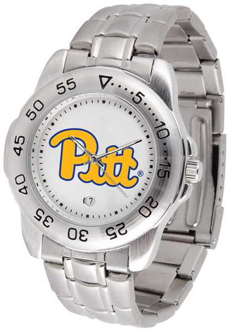 Image of Pittsburgh Panthers Sport Steel Mens Watch