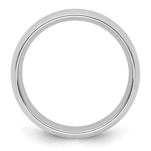 Image of Platinum 6mm Comfort-Fit Wedding Band Ring