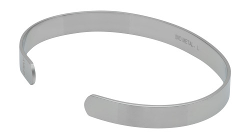Image of Q Ray - Lite Series - Lite Steel Natural Cuff Bracelet (Q311)