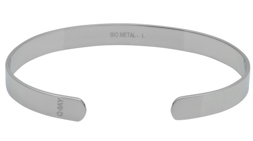 Q Ray - Lite Series - Lite Steel Natural Cuff Bracelet (Q311) Q-Ray QRay — additional view