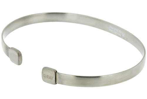 Image of Q Ray - Titanium Series - Lite Titanium Cuff Bracelet (551)