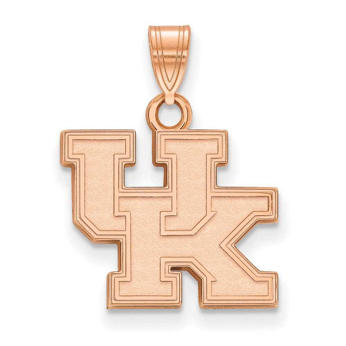 Image of Rose-gold-plated Sterling Silver LogoArt University of Kentucky Small Pendant