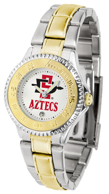 San Diego State Aztecs Competitor Ladies Two Tone Watch
