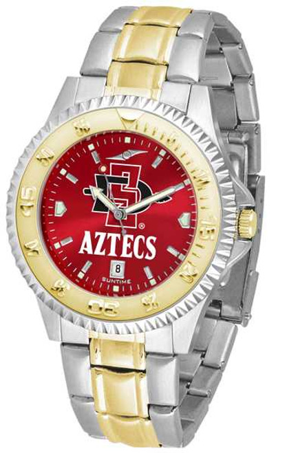Image of San Diego State Aztecs Competitor Two Tone AnoChrome Mens Watch