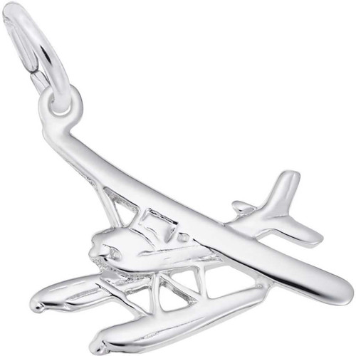 Image of Seaplane Charm (Choose Metal) by Rembrandt