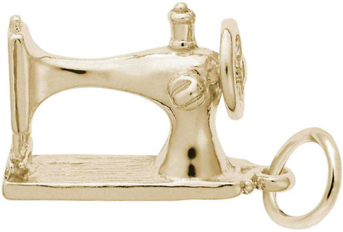 Image of Sewing Machine Charm (Choose Metal) by Rembrandt