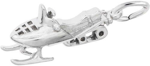 Image of Snowmobile Charm (Choose Metal) by Rembrandt