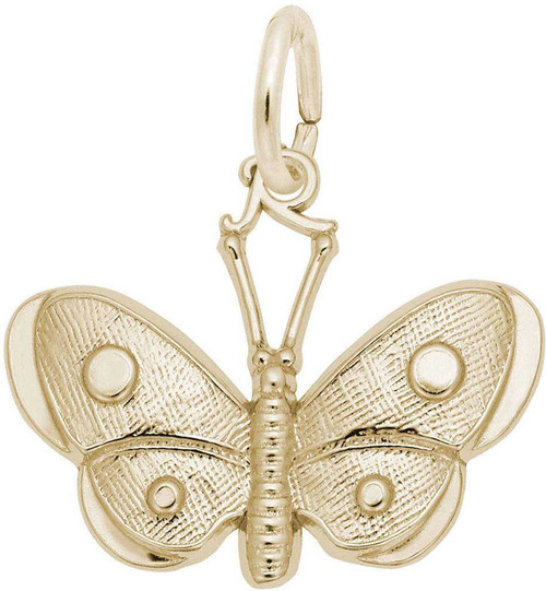 Image of Spotted Wings Butterfly Charm (Choose Metal) by Rembrandt