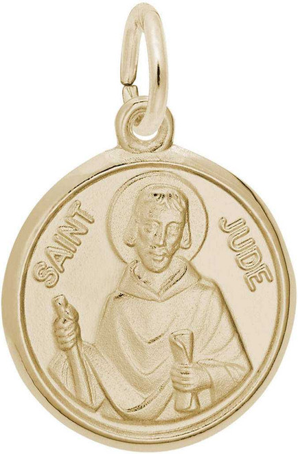 Image of St. Jude Charm (Choose Metal) by Rembrandt
