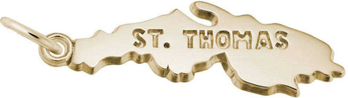 Image of St. Thomas Charm (Choose Metal) by Rembrandt