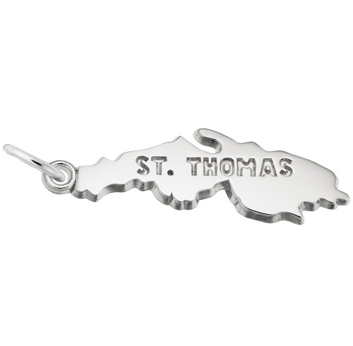 Image of St. Thomas Charm (Choose Metal) by Rembrandt