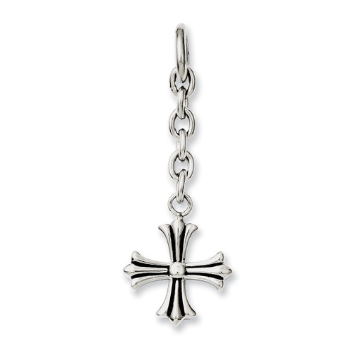 Stainless Steel Cross Interchangeable Pendant SRCH219