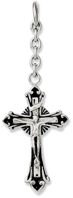 Image of Stainless Steel Crucifix Interchangeable Pendant
