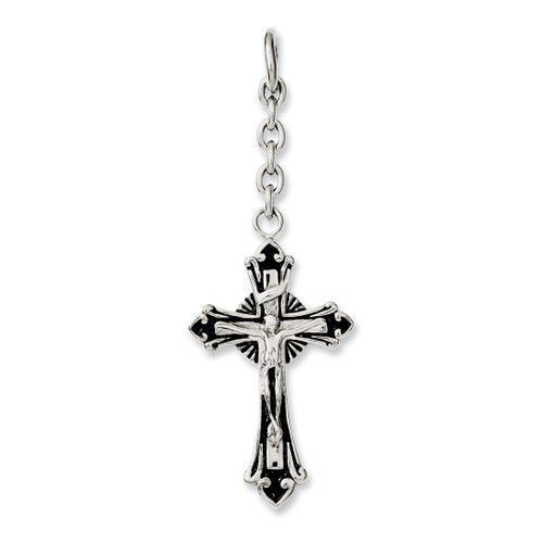 Stainless Steel Crucifix Interchangeable Pendant