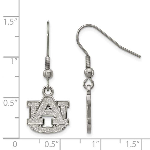Image of Stainless Steel LogoArt Auburn University Dangle Earrings