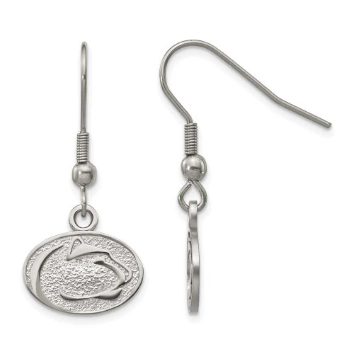 Image of Stainless Steel LogoArt The Pennsylvania State U Dangle Earrings