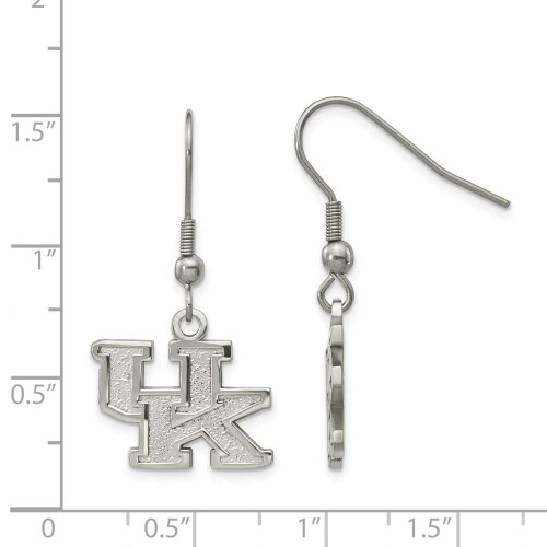 Image of Stainless Steel LogoArt University of Kentucky Dangle Earrings