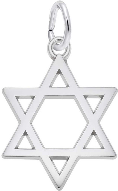 Image of Star Of David Charm (Choose Metal) by Rembrandt