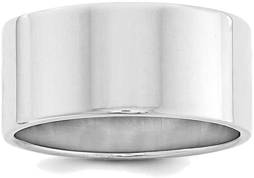 Image of Sterling Silver 10mm Flat Band Ring