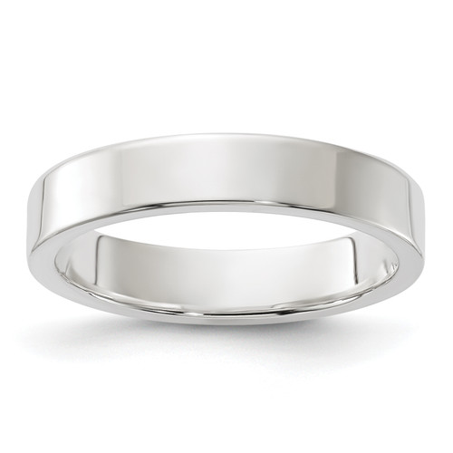 Image of Sterling Silver 4mm Flat.5 Band Ring