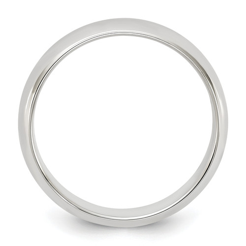 Image of Sterling Silver 5mm Half-Round Band Ring