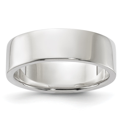 Image of Sterling Silver 6mm Flat Band Ring
