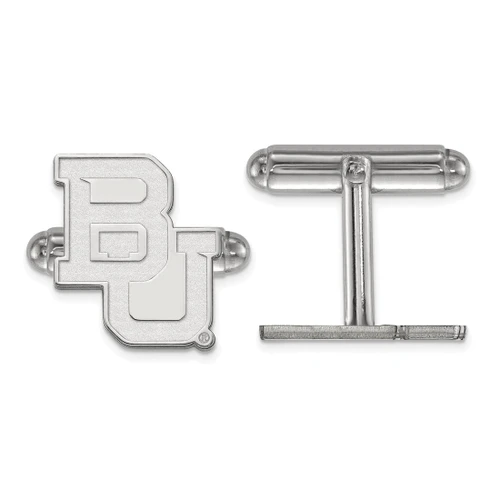 Sterling Silver Baylor University Cuff Links by LogoArt