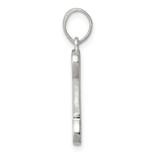 Image of Sterling Silver Bone Pendant