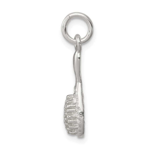 Image of Sterling Silver Brush Charm