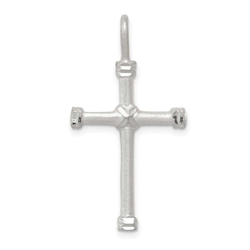 Image of Sterling Silver Cross Pendant QC1887