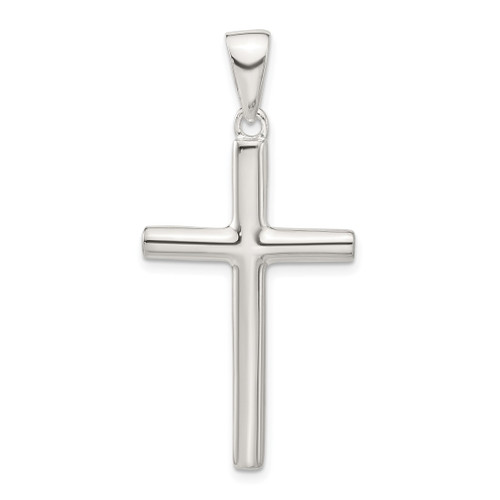 Image of Sterling Silver Cross Pendant QC4257