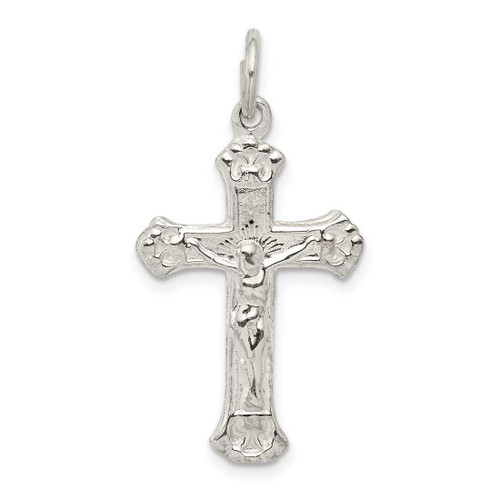 Image of Sterling Silver Crucifix Pendant QC1932