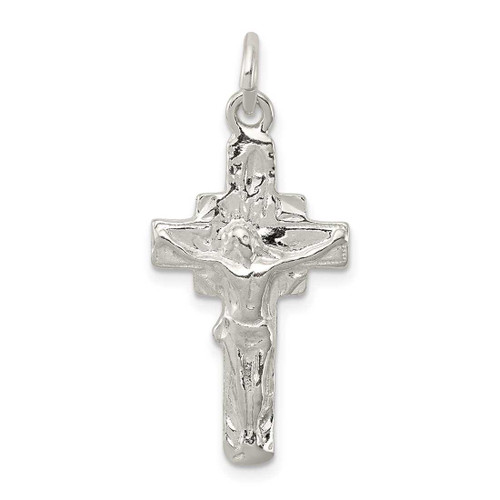 Image of Sterling Silver Crucifix Pendant QC507