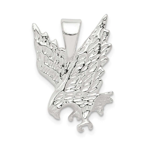 Image of Sterling Silver Eagle Pendant QC4067