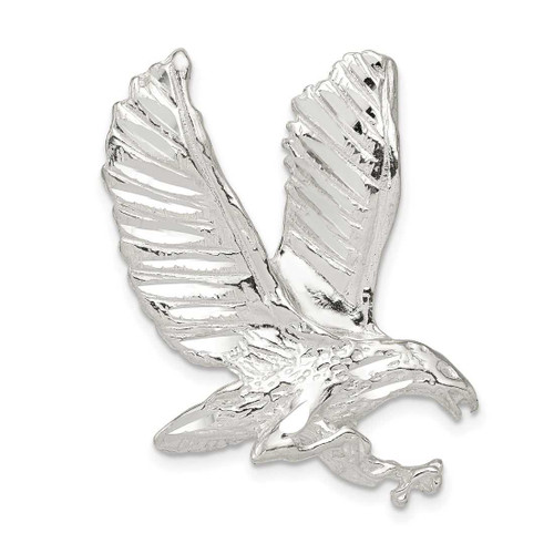 Image of Sterling Silver Eagle Pendant QC868