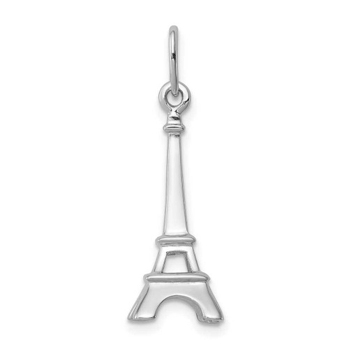 Image of Sterling Silver Eiffel Tower Charm QC6904