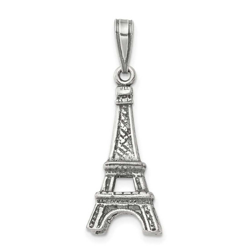 Image of Sterling Silver Eiffel Tower Pendant