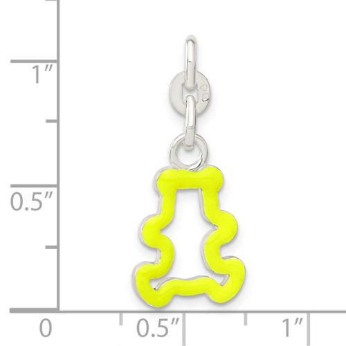 Image of Sterling Silver Enameled Charm QC6026