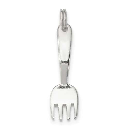 Image of Sterling Silver Fork Charm