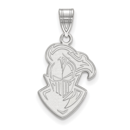 Sterling Silver Furman University Large Pendant by LogoArt (SS022FUU)