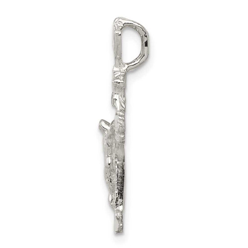 Image of Sterling Silver Inri Crucifix Pendant QC1944