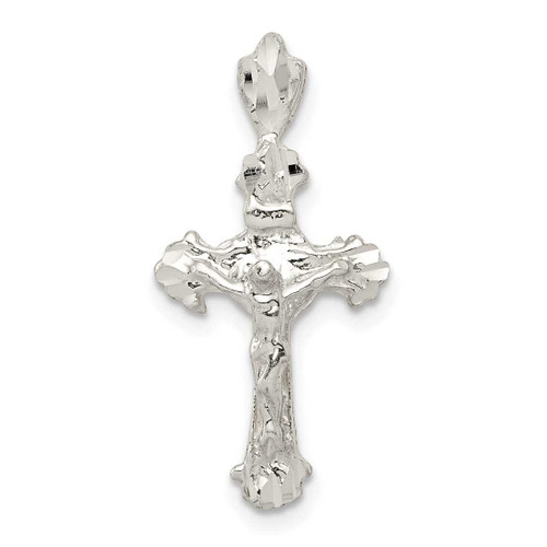 Image of Sterling Silver Inri Crucifix Pendant QC1944