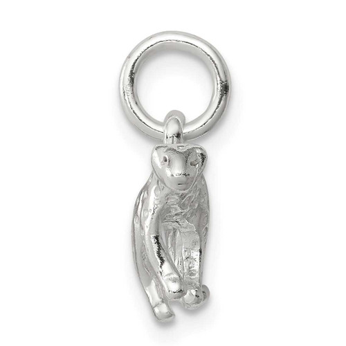 Image of Sterling Silver Leopard Charm