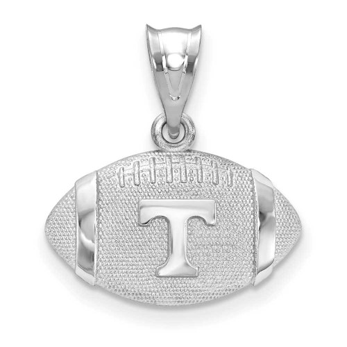 Image of Sterling Silver LogoArt University of Tennessee Football Pendant